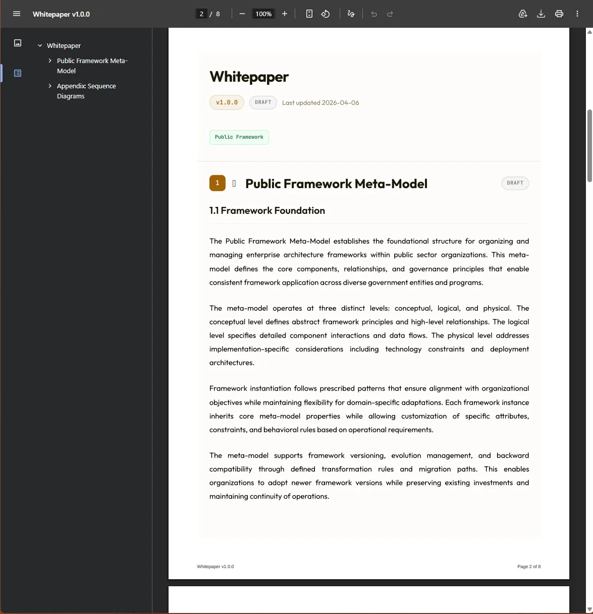 PDF export